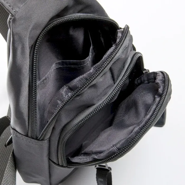 Сумка Мужская На Плечо нейлон Lanpad 6924 grey