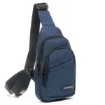 Сумка чоловіча на плече нейлон Lanpad 3737 blue