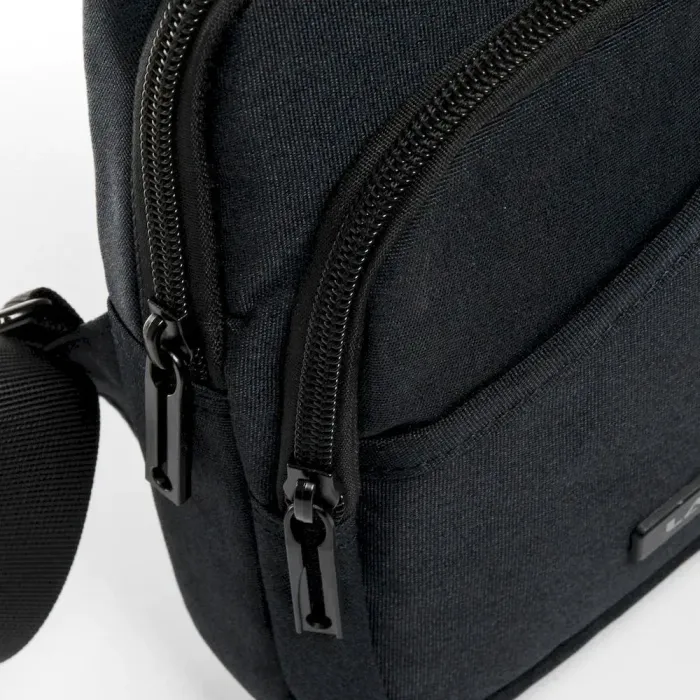 Сумка Мужская На Плечо нейлон Lanpad 3737 black