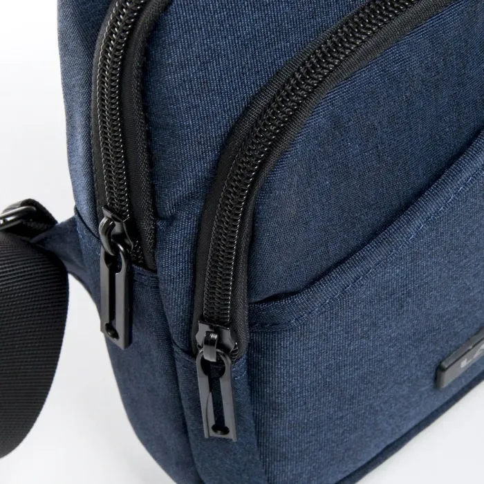 Сумка Мужская На Плечо нейлон Lanpad 3737 blue