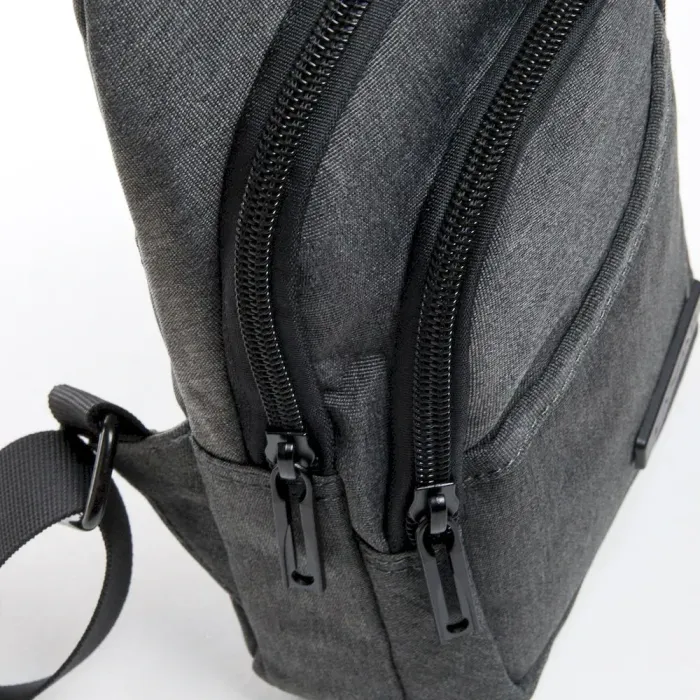 Сумка Мужская На Плечо нейлон Lanpad 3737 grey