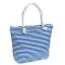 Сумка Женская Пляжная текстиль Luxeva 5013-12 blue полоска мал