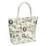 Сумка Жіноча Пляжна текстиль LUXEVA 5021-15 yellow Париж