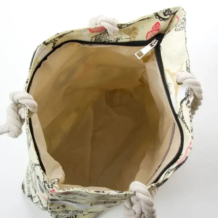 Сумка Женская Пляжная текстиль Luxeva 5021-15 yellow Париж