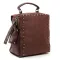 Сумка Женская Классическая иск-замш FASHION 1-011 11045 brown