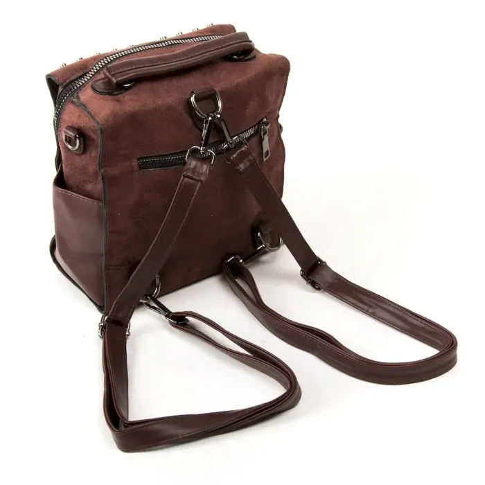 Сумка Женская Классическая иск-замш FASHION 1-011 11045 brown