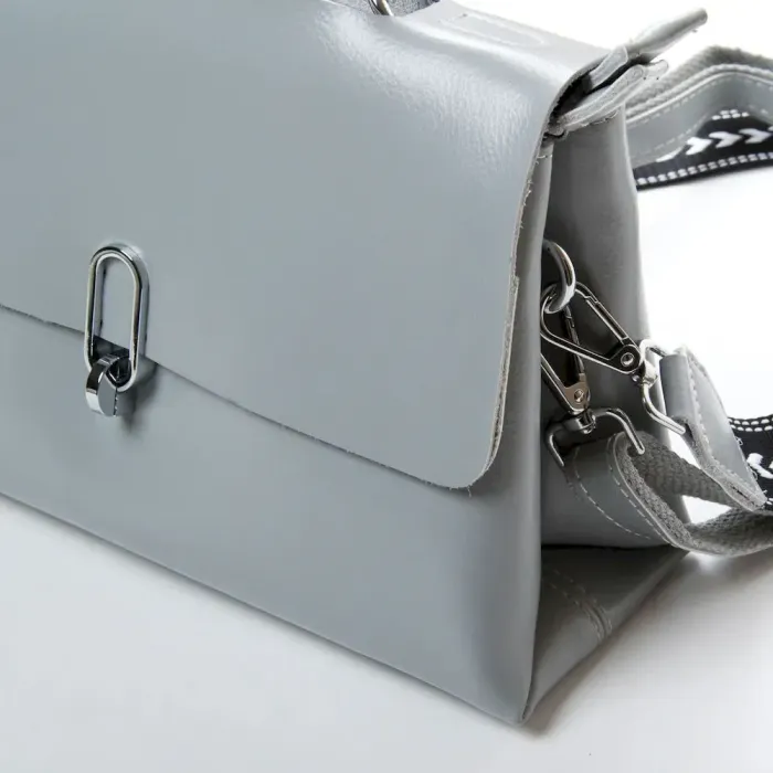 Сумка Жіноча Класична шкіряна ALEX RAI 9713 light-grey