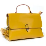 Сумка Женская Классическая кожа ALEX RAI 9713 bright-yellow