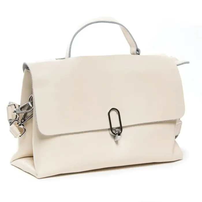 Сумка Жіноча Класична шкіряна ALEX RAI 9713 beige