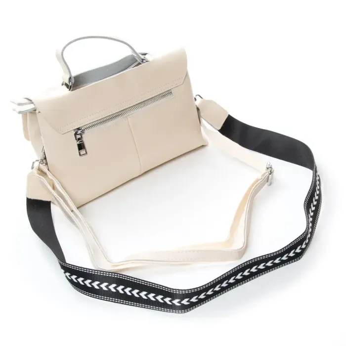Сумка Жіноча Класична шкіряна ALEX RAI 9713 beige