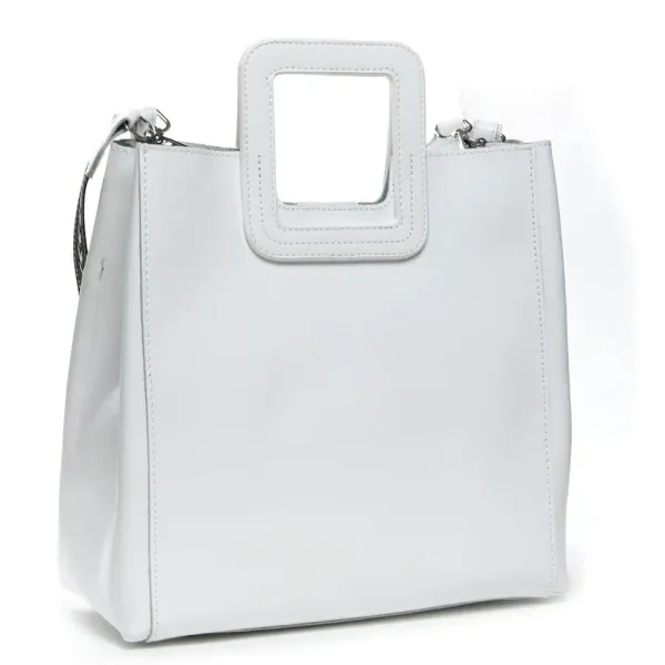 Сумка Жіноча Класична шкіряна ALEX RAI 45-1550 white