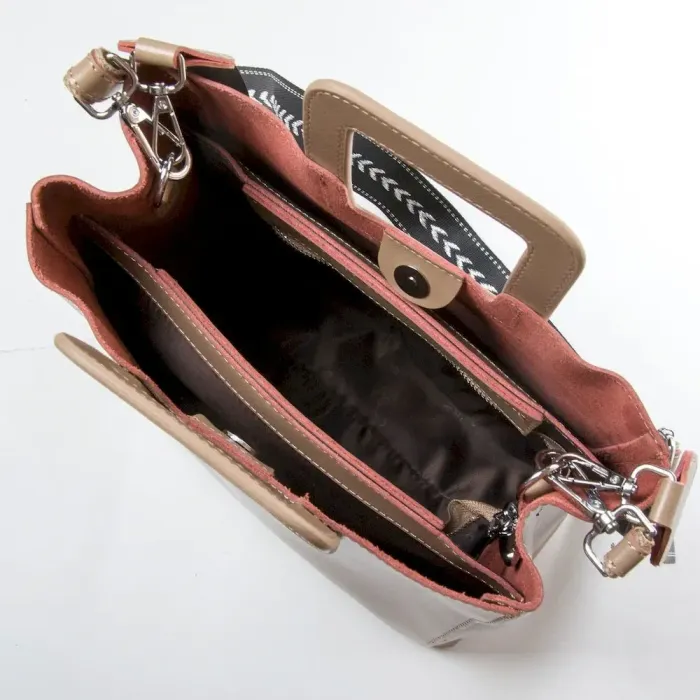 Сумка Жіноча Класична шкіряна ALEX RAI 45-1550 khaki