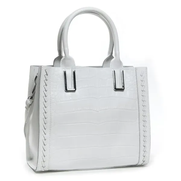 Сумка Жіноча Класична шкіряна ALEX RAI 43-1549 white