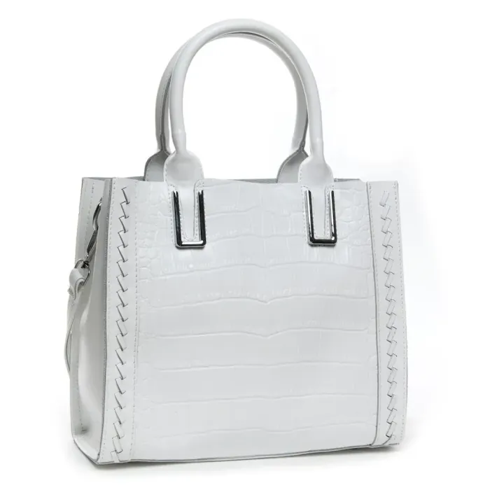 Сумка Жіноча Класична шкіряна ALEX RAI 43-1549 white