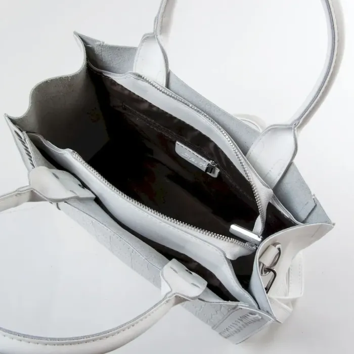 Сумка Жіноча Класична шкіряна ALEX RAI 43-1549 white