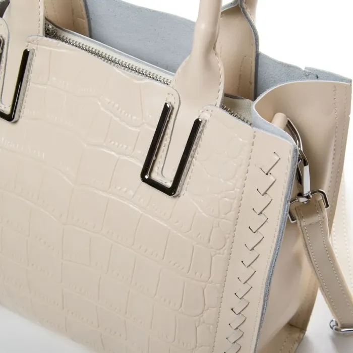 Сумка Жіноча Класична шкіряна ALEX RAI 43-1549 beige