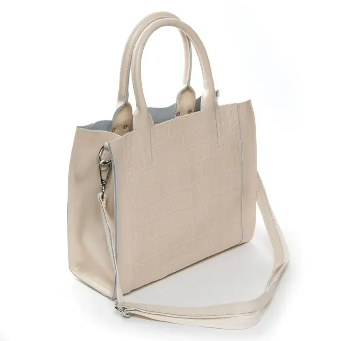 Сумка Жіноча Класична шкіряна ALEX RAI 43-1549 beige