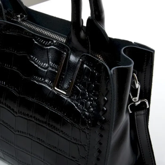 Сумка Жіноча Класична шкіряна ALEX RAI 43-1549 black