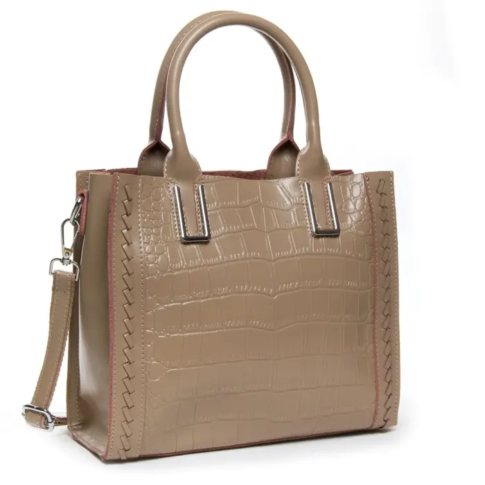 Сумка Жіноча Класична шкіряна ALEX RAI 43-1549 khaki