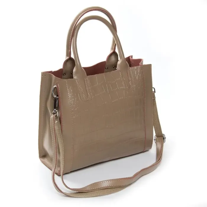 Сумка Жіноча Класична шкіряна ALEX RAI 43-1549 khaki