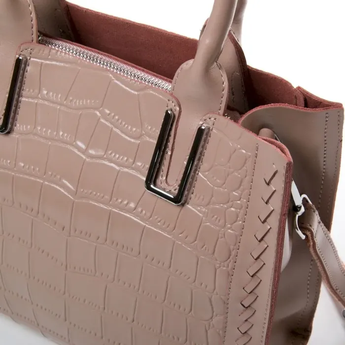 Сумка Жіноча Класична шкіряна ALEX RAI 43-1549 pink