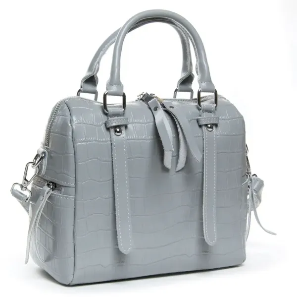 Сумка Жіноча Класична шкіряна ALEX RAI 2234 light-grey
