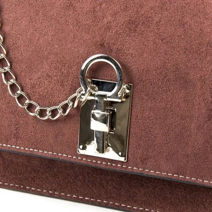 Сумка Женская Классическая иск-замш FASHION 1-011 1094 brown