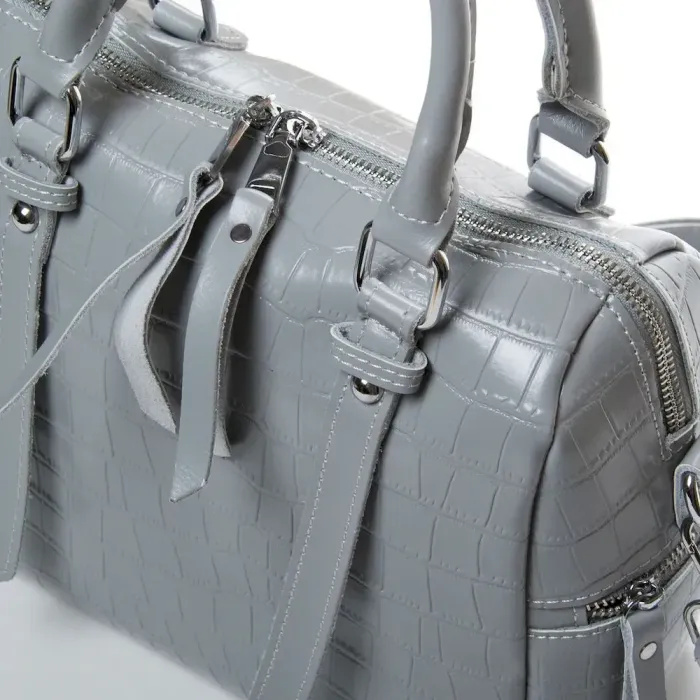 Сумка Жіноча Класична шкіряна ALEX RAI 2234 light-grey