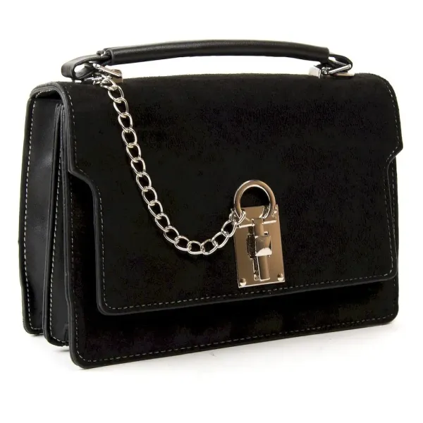 Сумка Жіноча Класична штучний-замш FASHION 1-011 1094 black