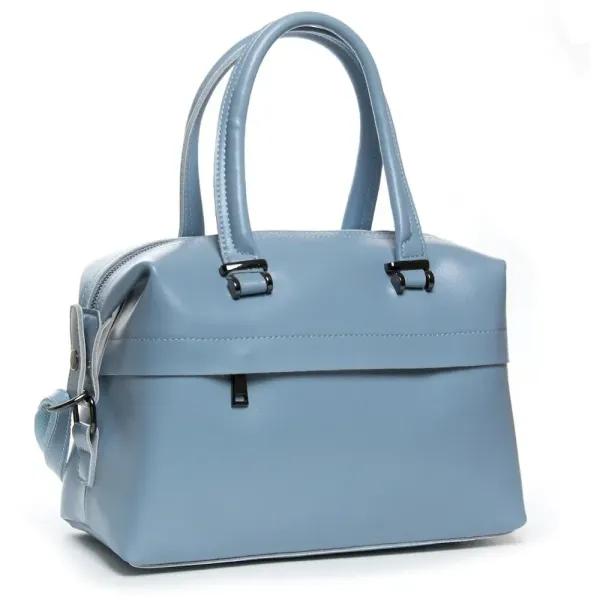 Сумка Жіноча Класична шкіряна ALEX RAI 37-1532 light-blue