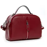 Сумка Жіноча Клатч шкіряна ALEX RAI BM 2906 bordo