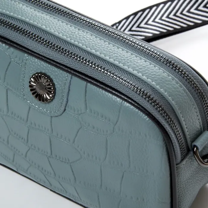 Сумка Жіноча Клатч шкіряна ALEX RAI BM 881 blue