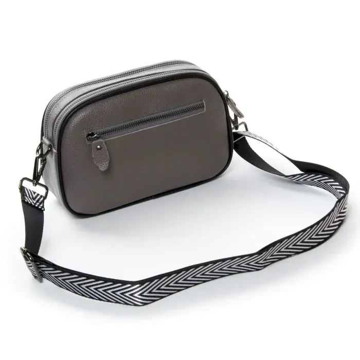 Сумка Жіноча Клатч шкіряна ALEX RAI BM 881 grey