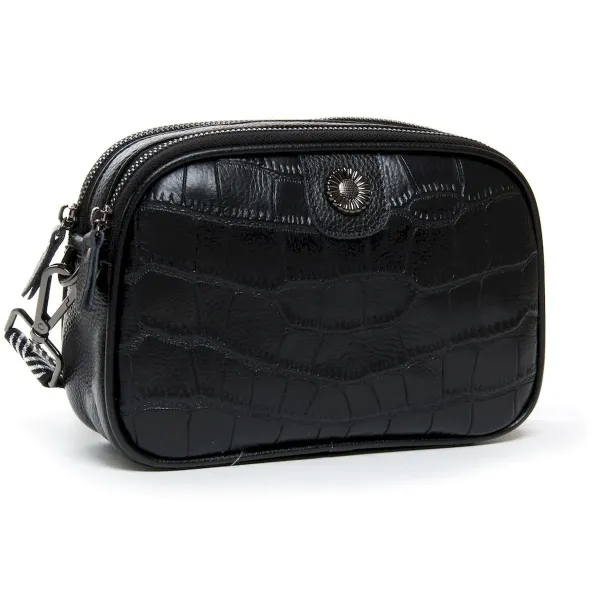 Сумка Жіноча Клатч шкіряна ALEX RAI BM 881 black