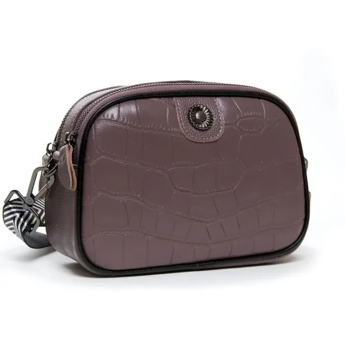 Сумка Жіноча Клатч шкіряна ALEX RAI BM 881 purple
