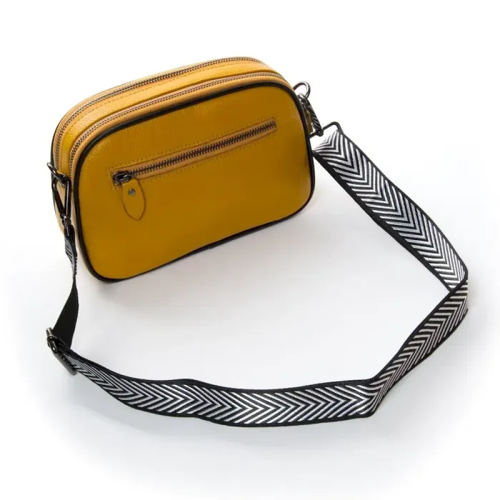 Сумка Жіноча Клатч шкіряна ALEX RAI BM 881 yellow