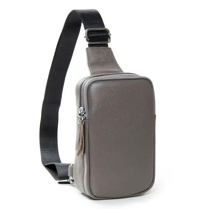 Сумка Женская Клатч кожа ALEX RAI BM 1801 grey