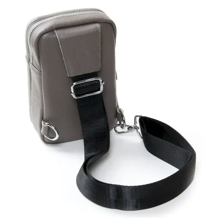 Сумка Женская Клатч кожа ALEX RAI BM 1801 grey