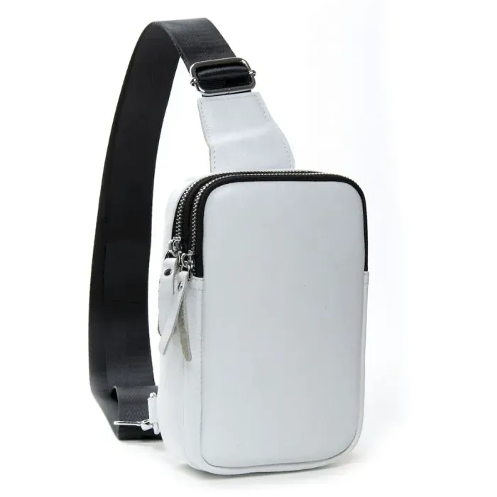 Сумка Жіноча Клатч шкіряна ALEX RAI BM 1801 white