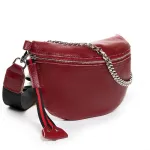 Сумка Жіноча Клатч шкіряна ALEX RAI BM 88081 bordo