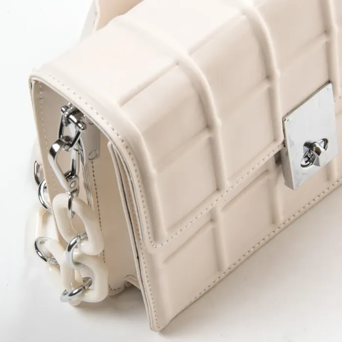 Сумка Женская Классическая иск-кожа FASHION 22 6176 off-white