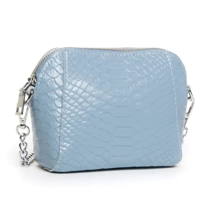 Сумка Жіноча Класична шкіряна ALEX RAI 41-6009 light-blue