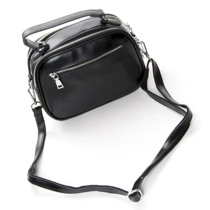 Сумка Жіноча Класична шкіряна ALEX RAI 39-2233 black