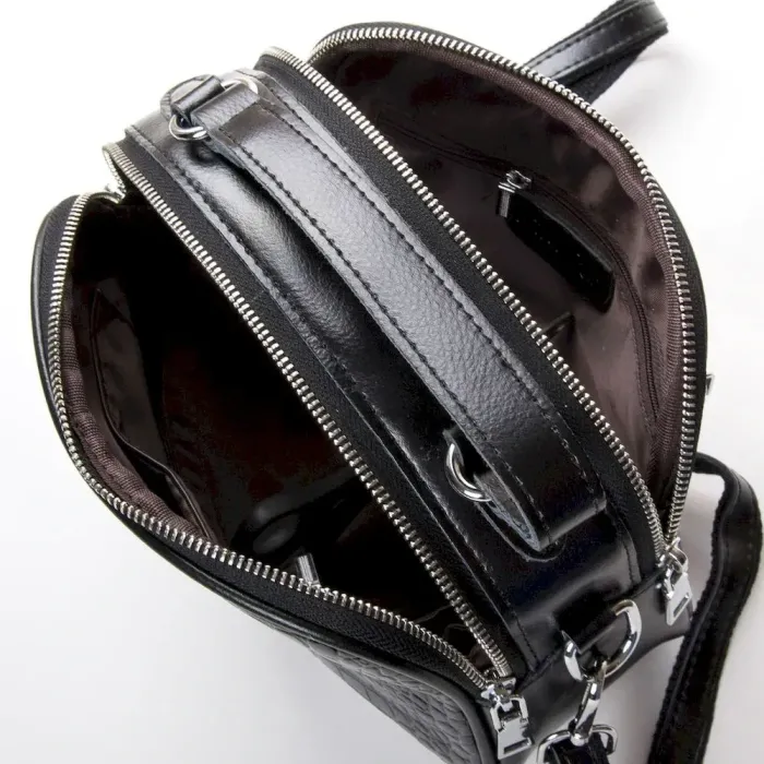 Сумка Жіноча Класична шкіряна ALEX RAI 39-2233 black