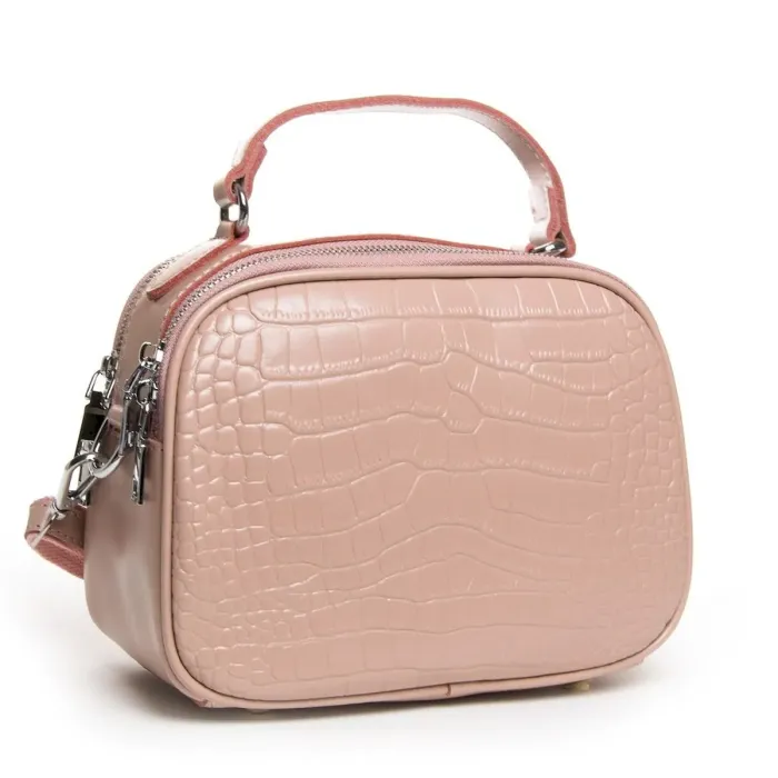 Сумка Жіноча Класична шкіряна ALEX RAI 39-2233 pink