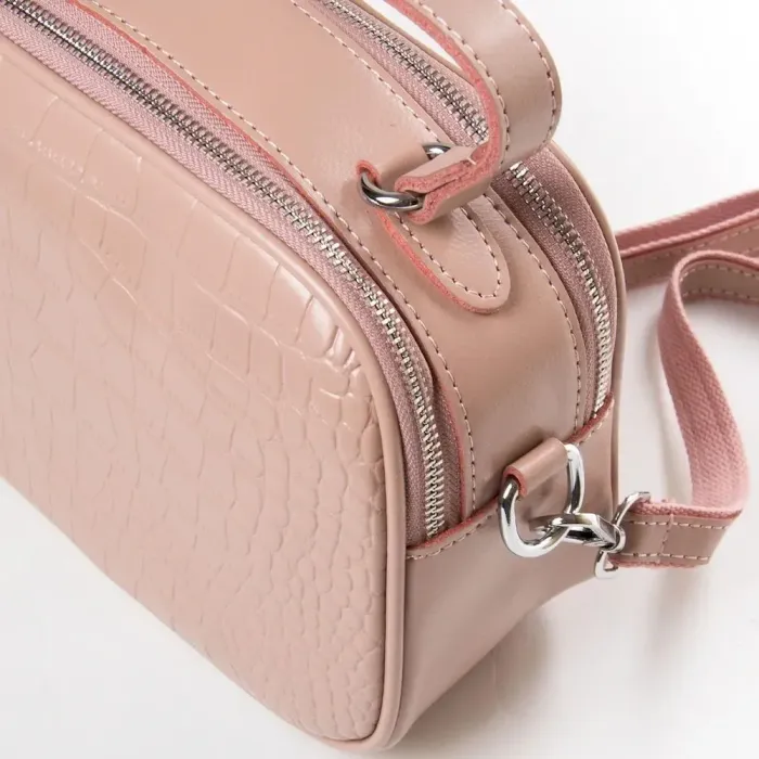 Сумка Жіноча Класична шкіряна ALEX RAI 39-2233 pink