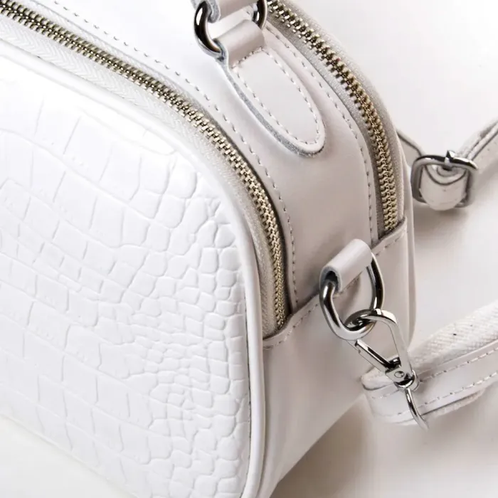 Сумка Жіноча Класична шкіряна ALEX RAI 39-2233 white