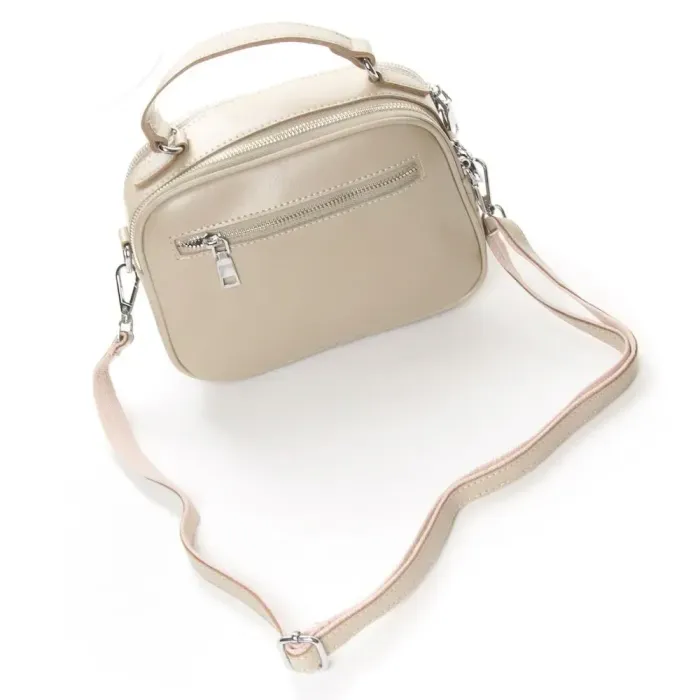 Сумка Жіноча Класична шкіряна ALEX RAI 39-2233 beige