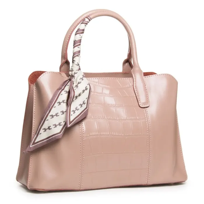 Сумка Жіноча Класична шкіряна ALEX RAI 46-9382 pink