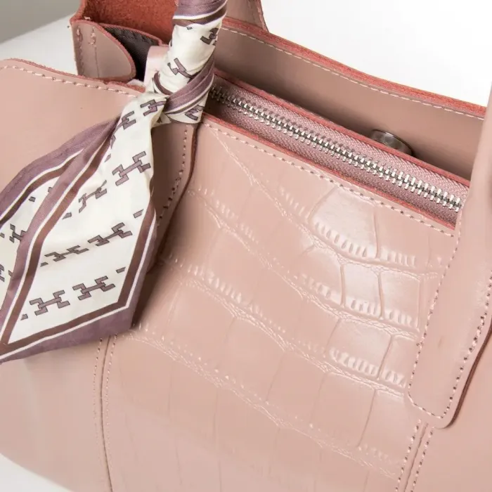 Сумка Жіноча Класична шкіряна ALEX RAI 46-9382 pink